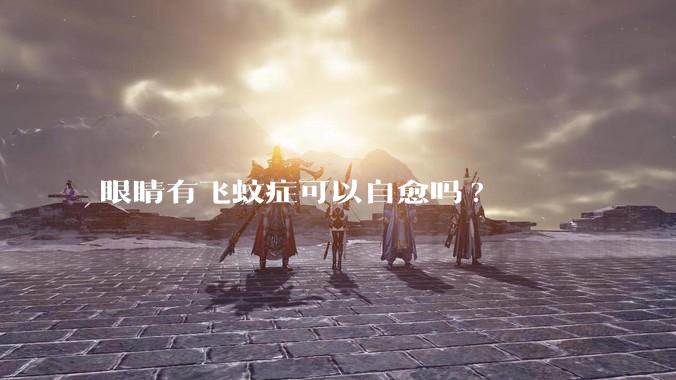 眼睛有飞蚊症可以自愈吗?