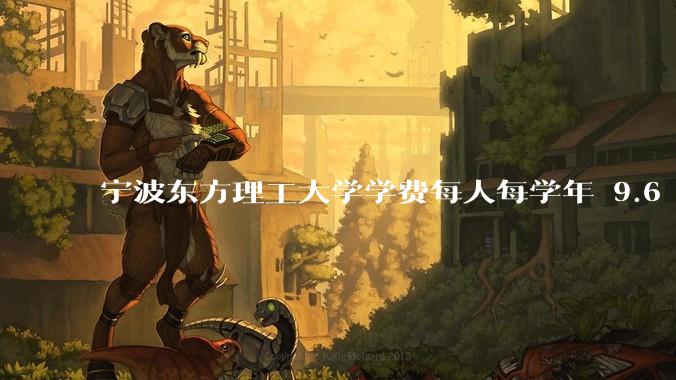 宁波东方理工大学学费每人每学年 9.6 万，为什么会这么贵？